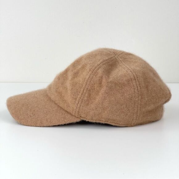 Amicale Cashmere Knit Cashmere Baseball Cap Size L/XL main image 4